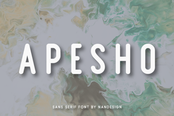 Apesho: A Strategic Font for Clear Communication and Design Excellence