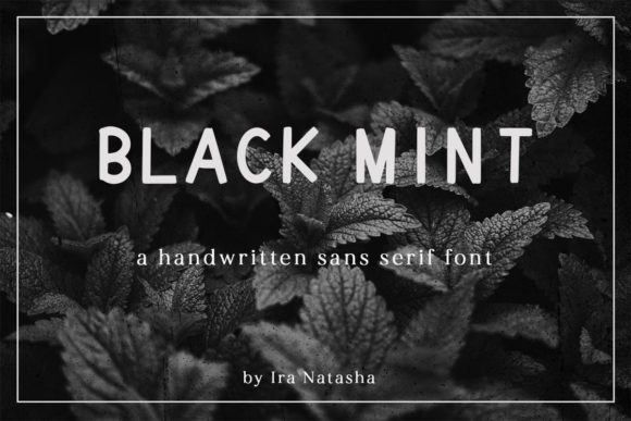 Black Mint: A Versatile Font for Modern Design