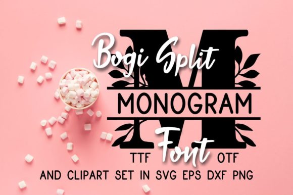 Bogi Split Monogram: A Versatile Font for Creative Projects