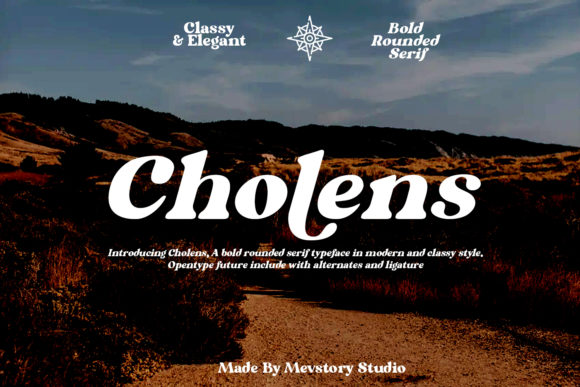 Cholens Font: Elegant and Versatile for Every Design