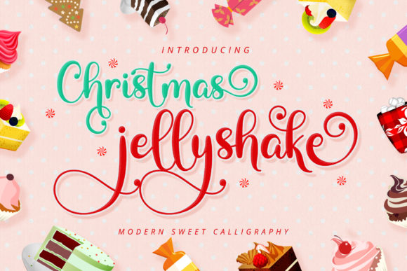 Christmas Jellyshake Font: A Versatile Choice for Design Projects