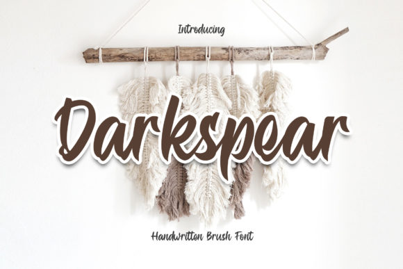 Darkspear: A Handwritten Font That Brings Personality to Your Designs