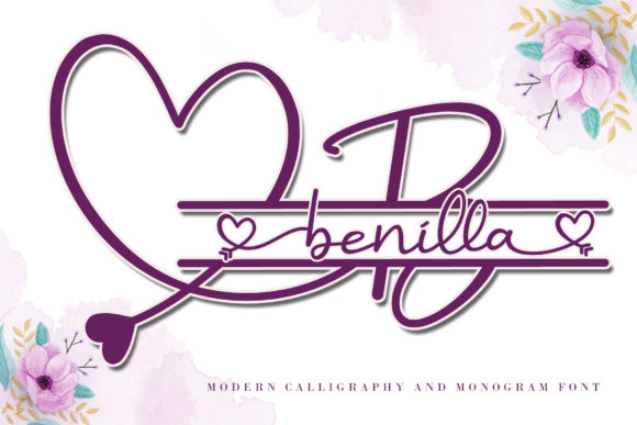 Discover the Charm of Benilla: A Sweet and Authentic Hand-Lettered Font
