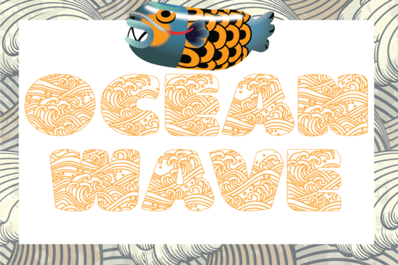 Exploring the Artistic and Functional Appeal of Ocean Wave Font