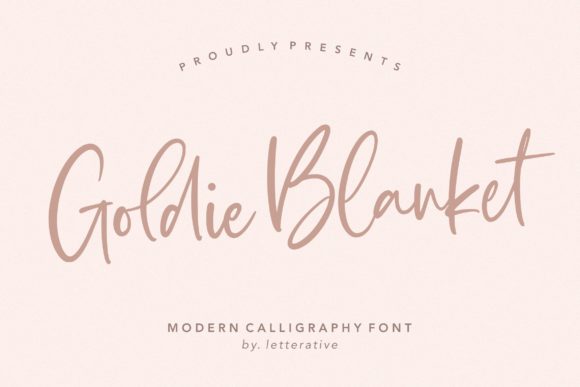 Goldie Blanket Font Review and Uses