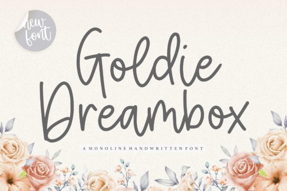Goldie Dreambox: A Versatile Handwritten Font for Creative Projects