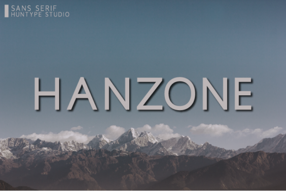 Hanzone: A Bold and Sophisticated Font for Modern Design