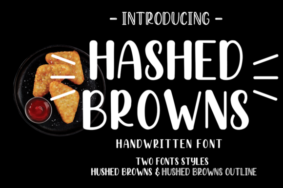 Hashed Browns: A Playful Font That Adds Personality to Your Creations