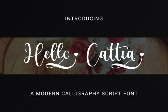 Hello Cattia: A Versatile Font for Modern Design