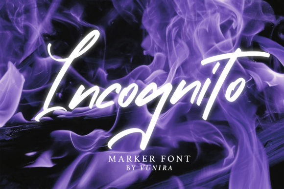 Incognito: A Classy Handwritten Font for Modern Design