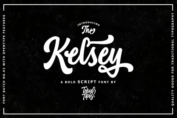 Kelsey: A Handwritten Font with Elegance and Versatility