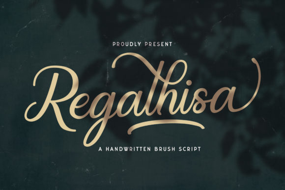 Regalhisa: A Versatile Handwritten Font for Creative Projects