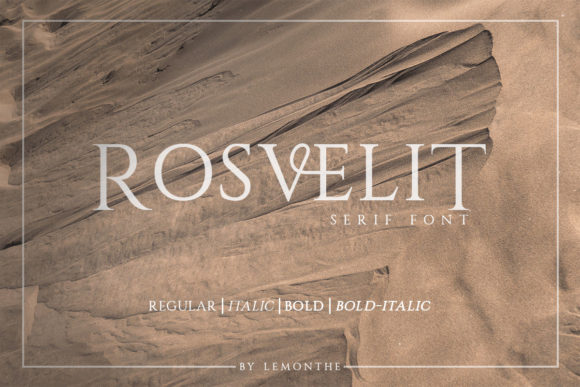 Rosvelit: A Serif Font That Elevates Typography in Modern Design