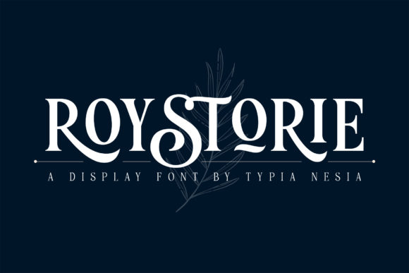 Roystorie: A Bold Serif Font for Professional and Creative Projects