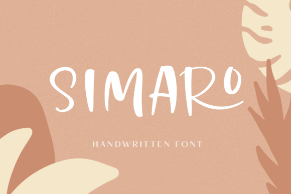 Simaro: A Handwritten Font with Quirky Charm and Practical Versatility