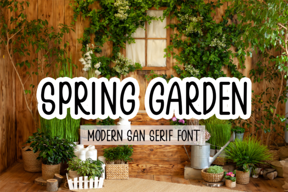 Spring Garden Font for Modern Design