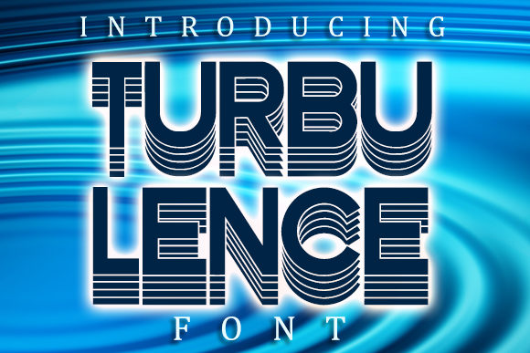 Turbulence Font: A Creative Tool for Dynamic Design