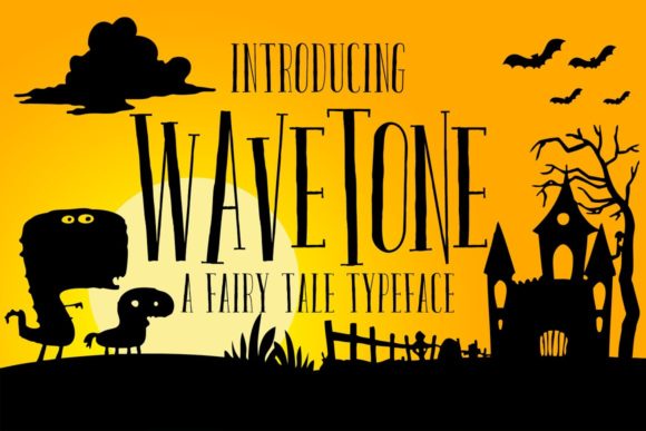 Wavetone: A Spooky Serif Font for Creative Projects