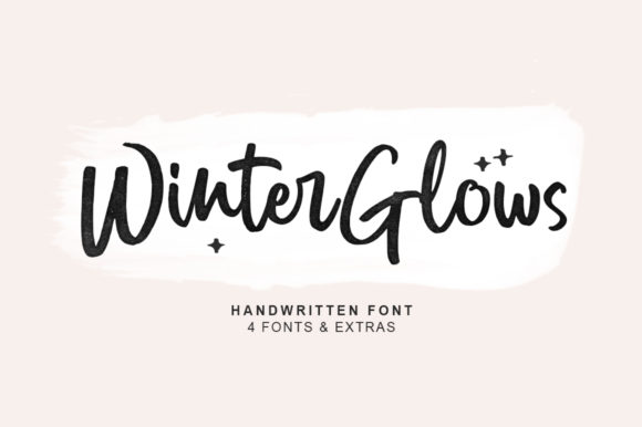 Winter Glows Font: A Timeless Choice for Elegant Design