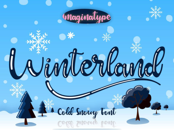 Winterland: A Snowy Calligraphic Font for Creative and Professional Projects